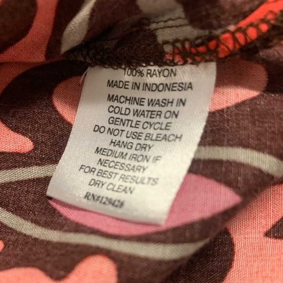 ESCAPADA Abstract Retro Vintage Inspired Design Beaded Tassel Shirt Sz XS EUC - Picture 11 of 13